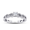 0,43 ct. Diamant Solitär Infinity Ring
