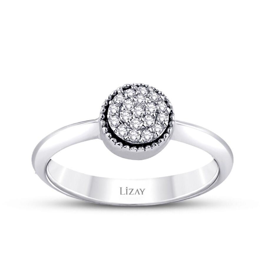 0.14 ct. Diamant Rund Ring