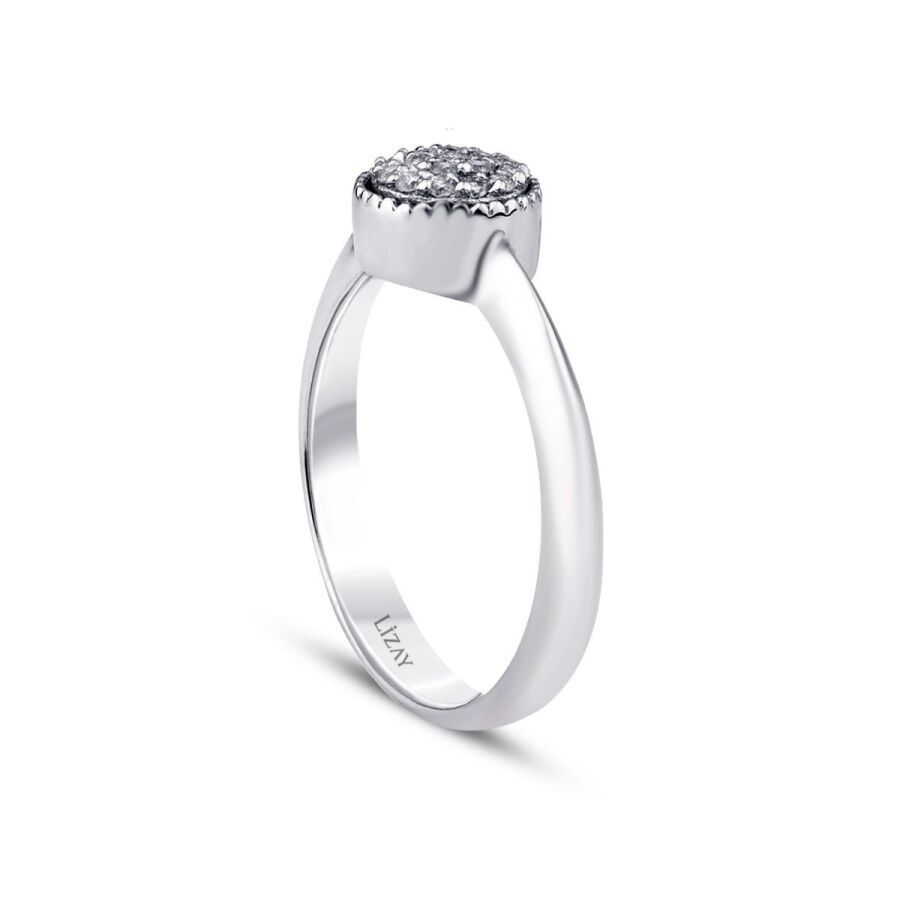 0.14 ct. Diamant Rund Ring