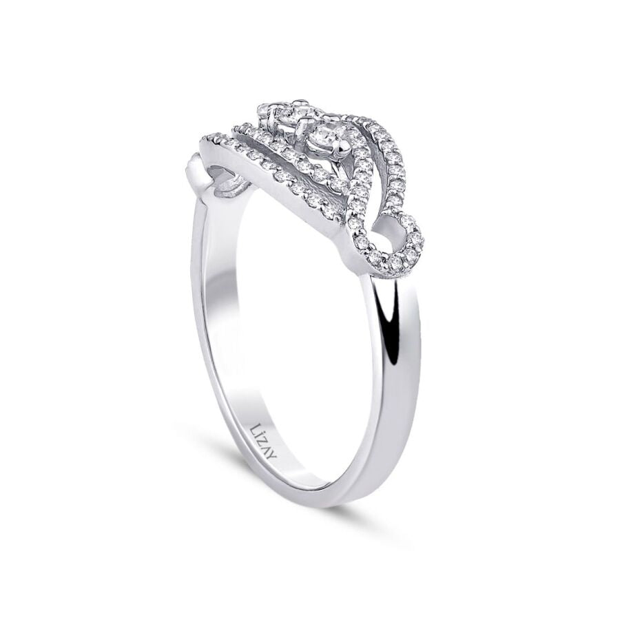 0,45 ct. Diamant Trend Ring