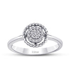 0,17 ct. Diamant Brillant Ring