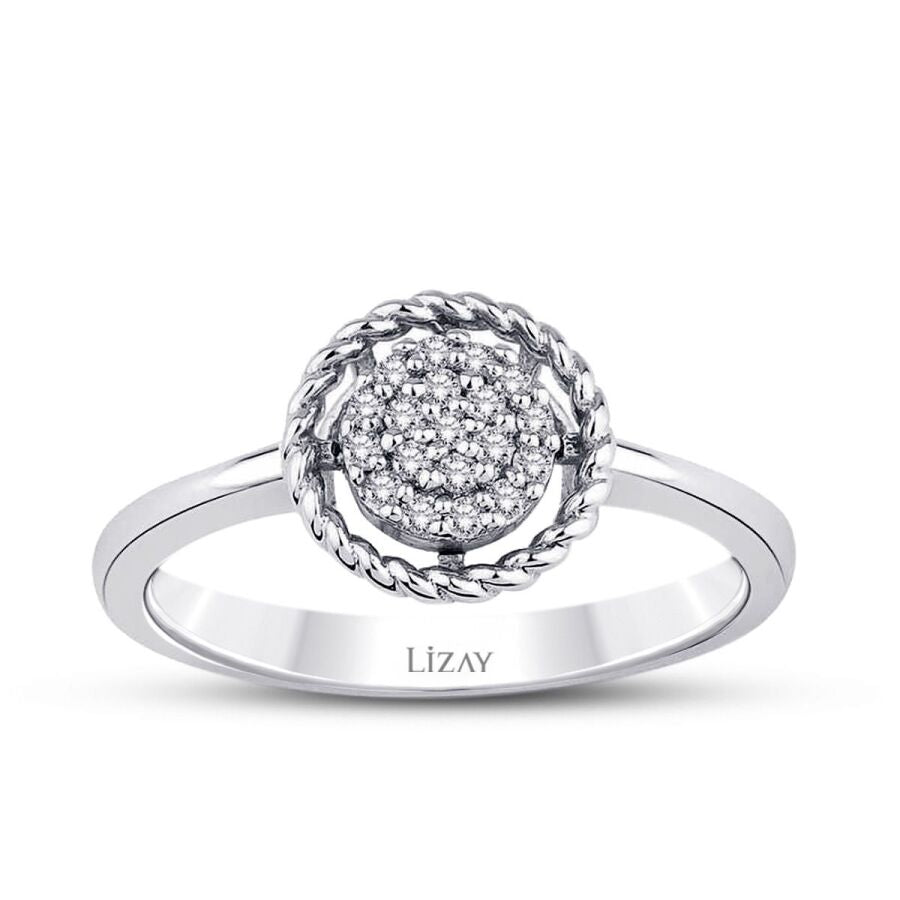 0,17 ct. Diamant Brillant Ring