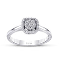 0,19 ct. Diamant Trend Ring