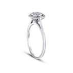 0,09 ct. Diamant Brillant Ring