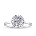 0,09 ct. Diamant Brillant Ring