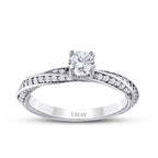 0,98 ct. Diamant Brillant Solitär Verlobungsring
