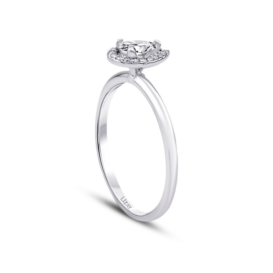 0.29 ct. Diamant Tropfen Trend Ring