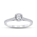 0.32 ct. Diamant Rund Solitär Verlobungsring