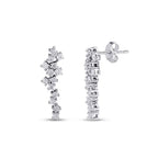 0,67 ct. Diamant Trend Ohrringe