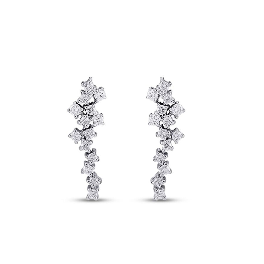 0,67 ct. Diamant Trend Ohrringe