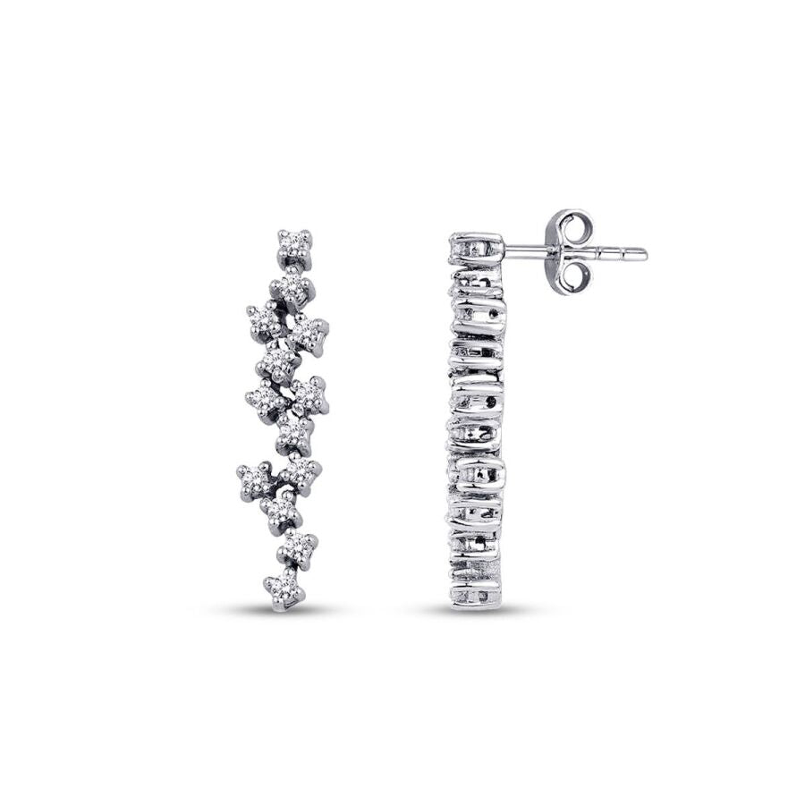 0,44 ct. Diamant Trend Ohrringe
