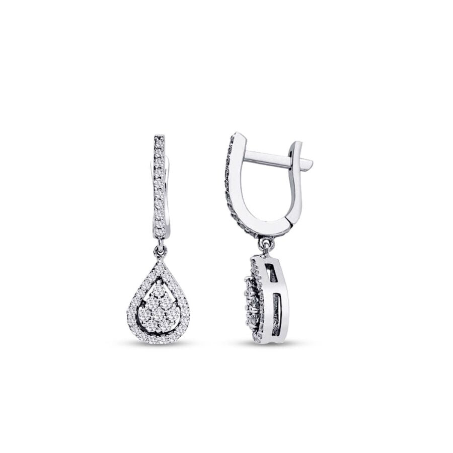 0,55 ct. Diamant Trend Ohrringe