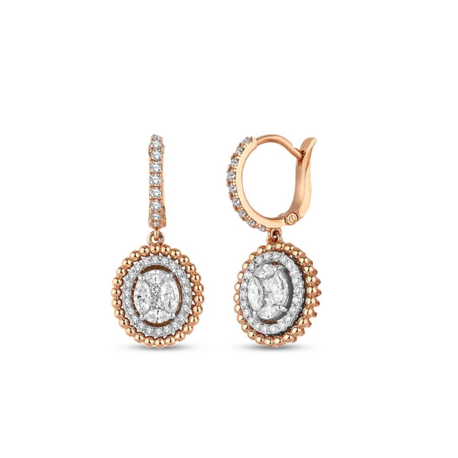 0,79 ct. Diamant Trend Ohrringe