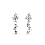 0,05 ct. Diamant Effekt Ohrringe