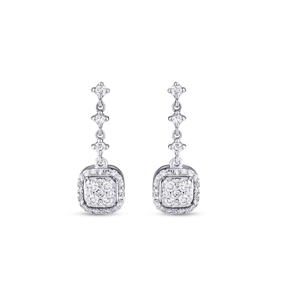 0.55 ct. Diamant Trend Ohrringe
