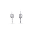 0,46 ct. Diamant Creolen Ohrringe