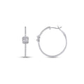 0,54 ct. Diamant Creolen Ohrringe