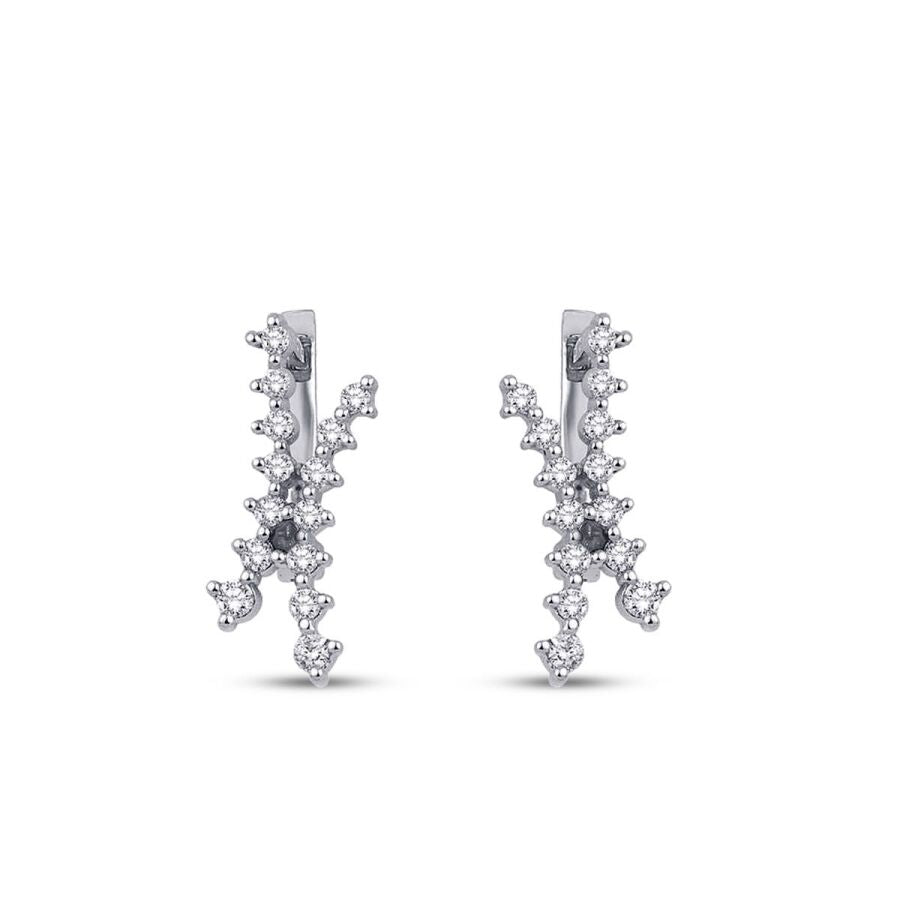 0,38 ct. Diamant Trend Ohrringe
