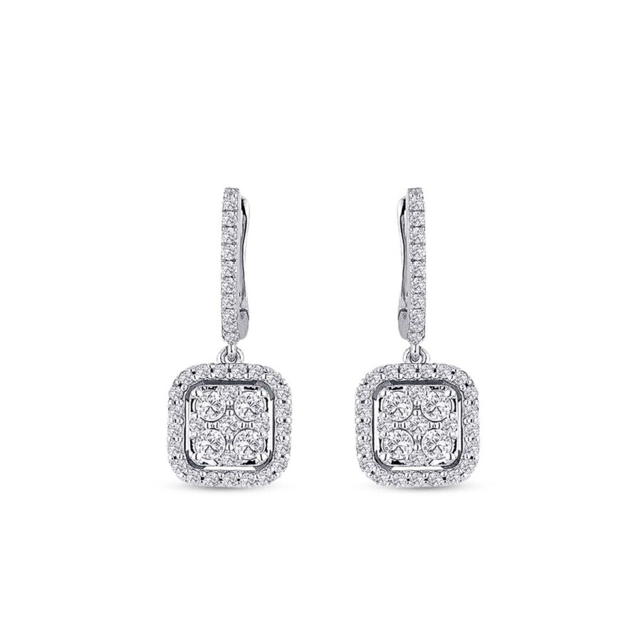 0,87 ct. Diamant Trend Ohrringe