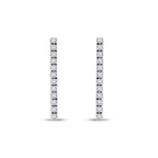 0,54 ct. Diamant Tennis Ohrringe