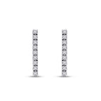 0,79 ct. Diamant Tennis Ohrringe
