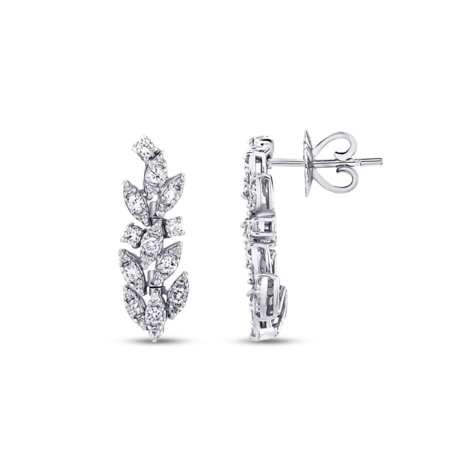 0.58 ct. Diamant Trend Ohrringe