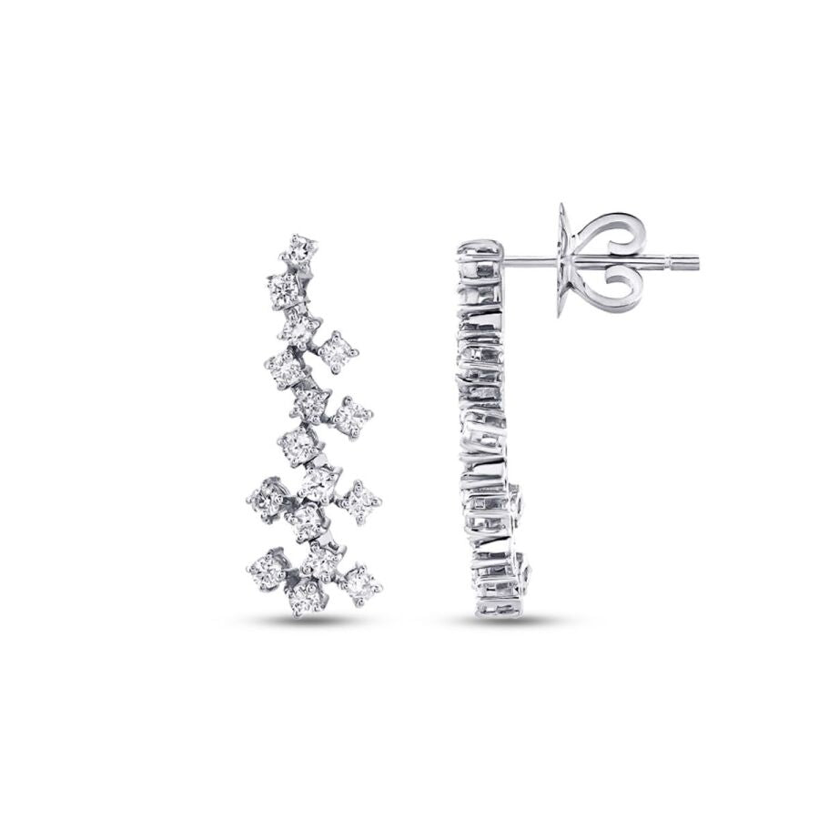 0.65 ct. Diamant Trend Ohrringe