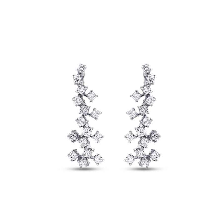 0,65 ct. Diamant Trend Ohrringe