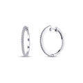 0,30 ct. Diamant Creolen Ohrringe