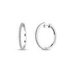 0,30 ct. Diamant Creolen Ohrringe