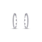 0,30 ct. Diamant Creolen Ohrringe