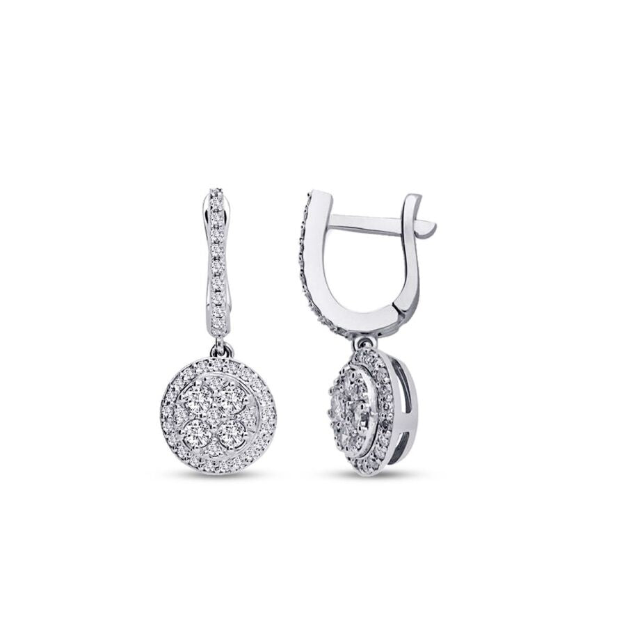 0.42 ct. Diamant Trend Ohrringe