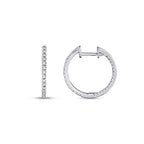 0,29 ct. Diamant Creolen Ohrringe