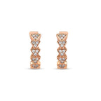 0,22 ct. Diamant Creolen Ohrringe