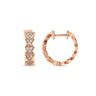 0,22 ct. Diamant Creolen Ohrringe