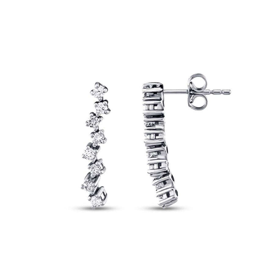 0,44 ct. Diamant Trend Ohrringe