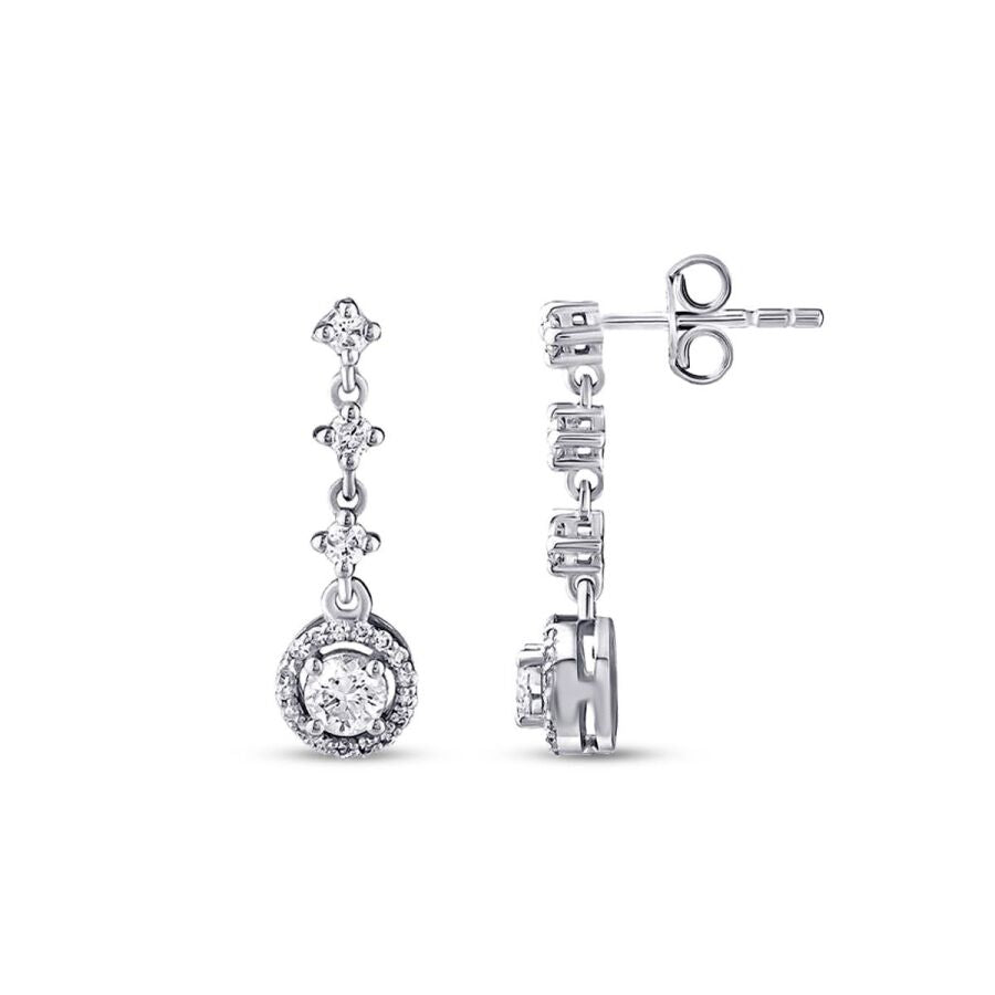 0,63 ct. Diamant Trend Ohrringe