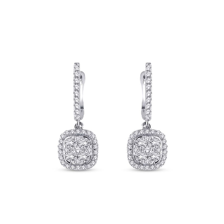 0.68 ct. Diamant Trend Ohrringe