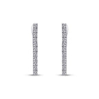 1,63 ct. Diamant Tennis Ohrringe