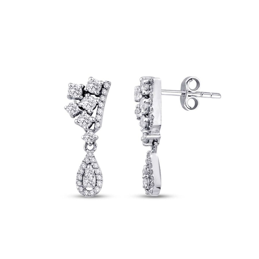 0,64 ct. Diamant Trend Ohrringe