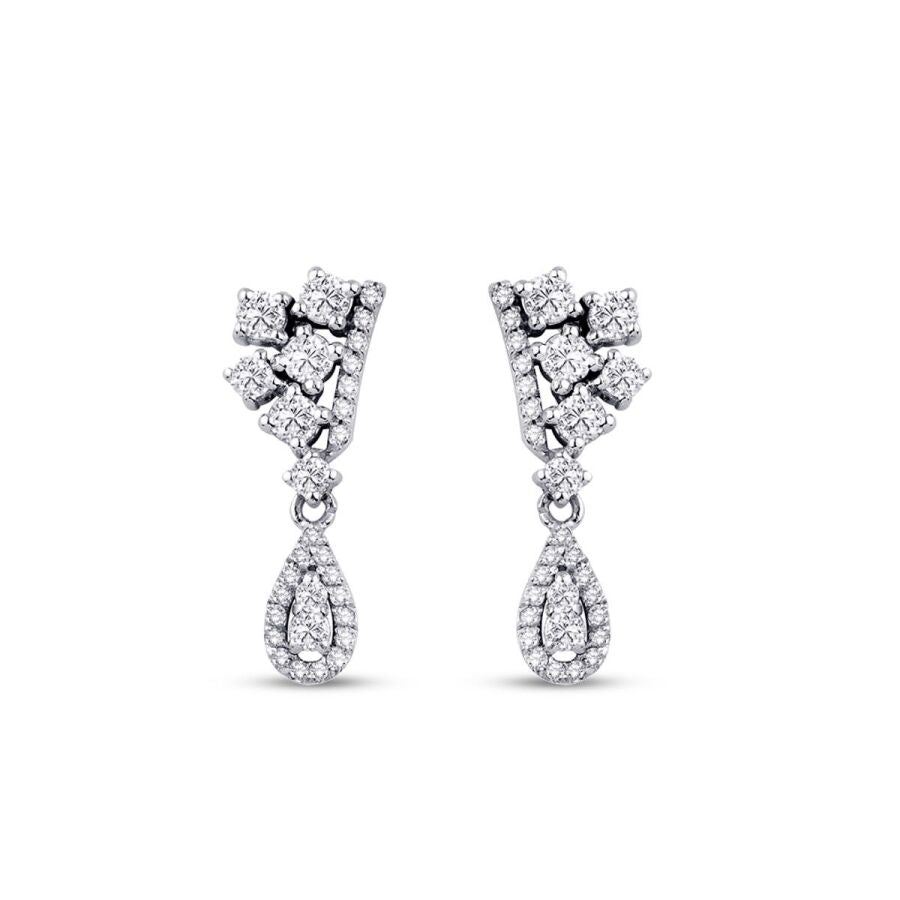0.64 ct. Diamant Trend Ohrringe