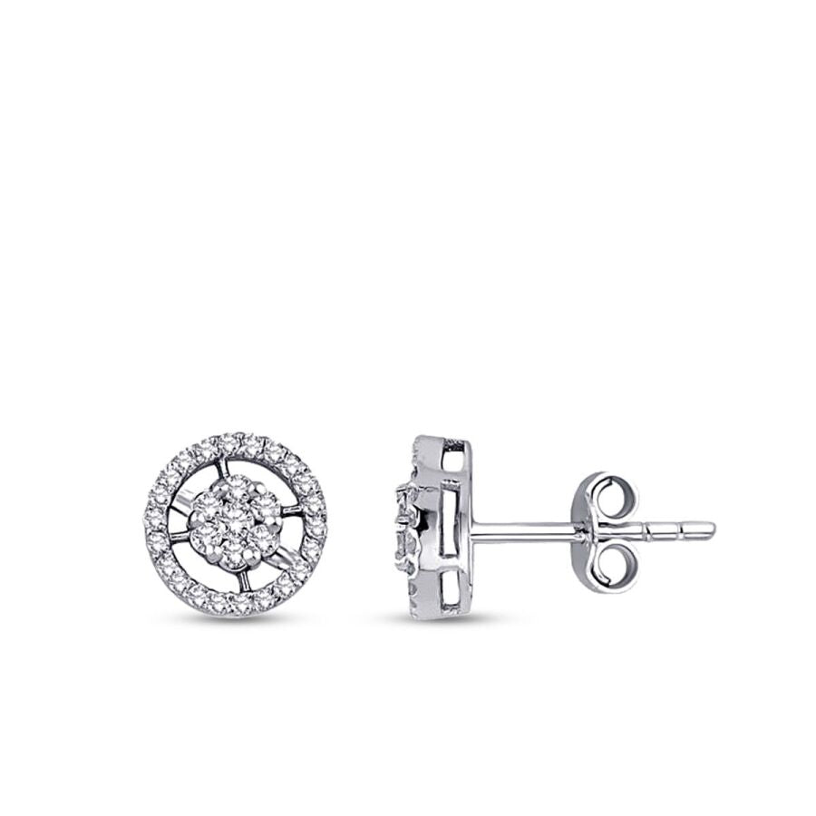 0,34 ct. Diamant Brillant Ohrringe