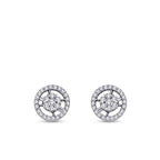 0,34 ct. Diamant Brillant Ohrringe