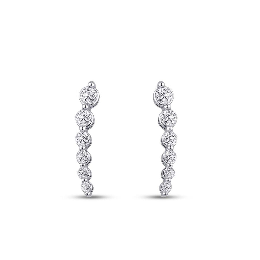 0.43 ct. Diamant Trend Ohrringe