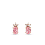1.55 ct. Diamant Turmalin Ohrringe