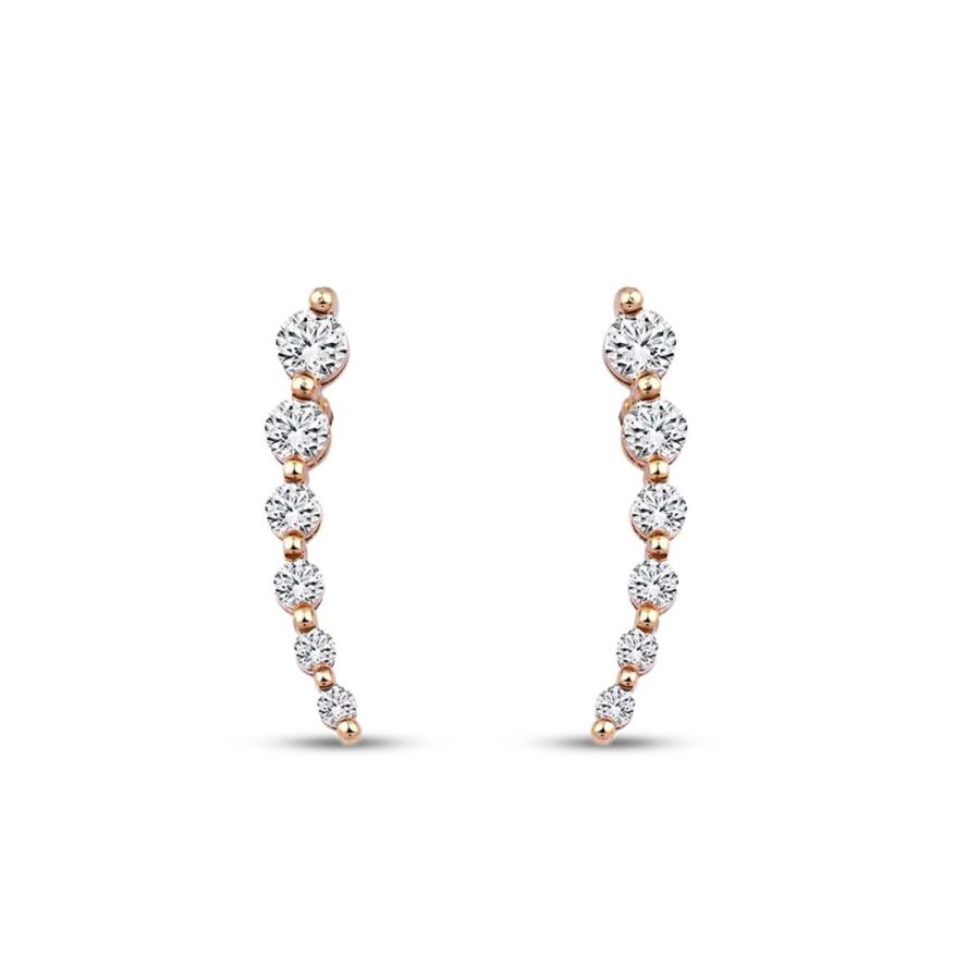 0,42 ct. Diamant Trend Ohrringe