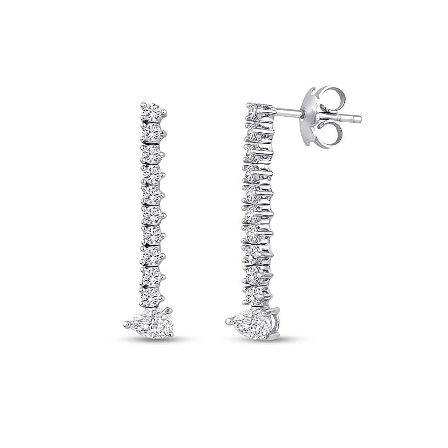 0.99 ct. Diamant Trend Ohrringe