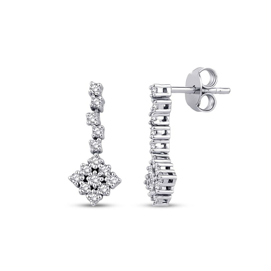 0.16 ct. Diamant Trend Ohrringe