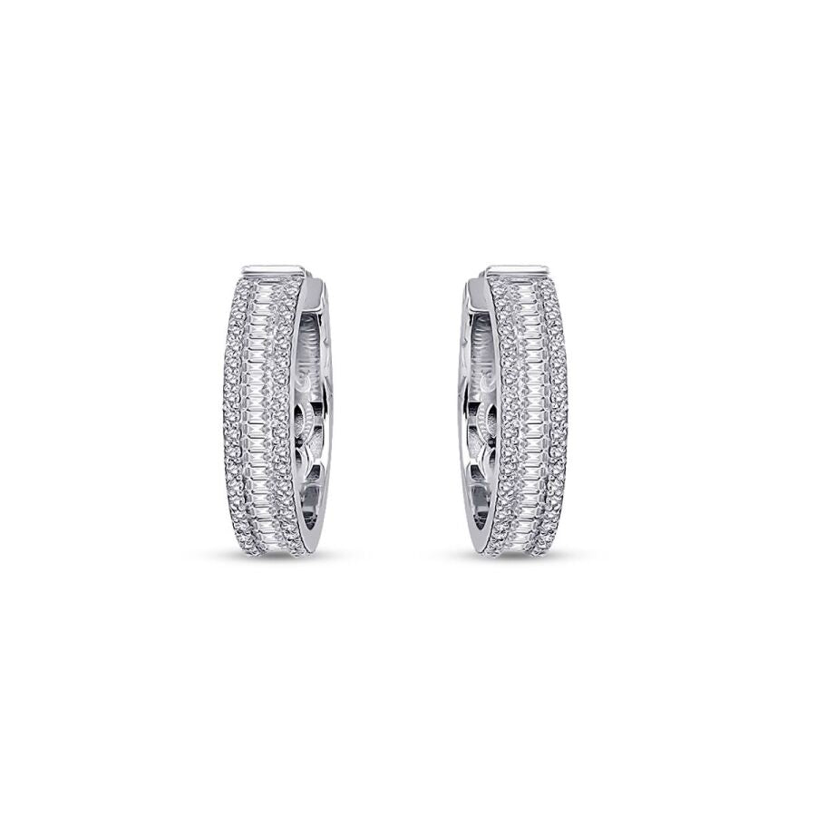 1,16 ct. Diamant Creolen Ohrringe
