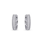 1,16 ct. Diamant Creolen Ohrringe